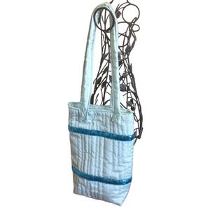 Handmade Tote Skincare Makeup Bag Book Bag-New!